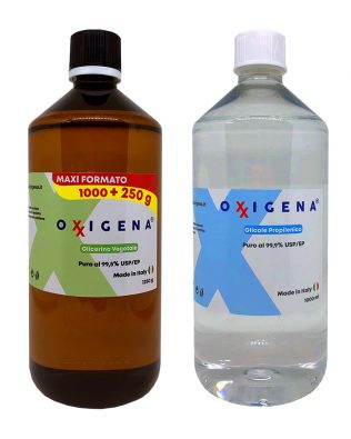 Oxxigena - glicerina vegetale e glicole propilenico