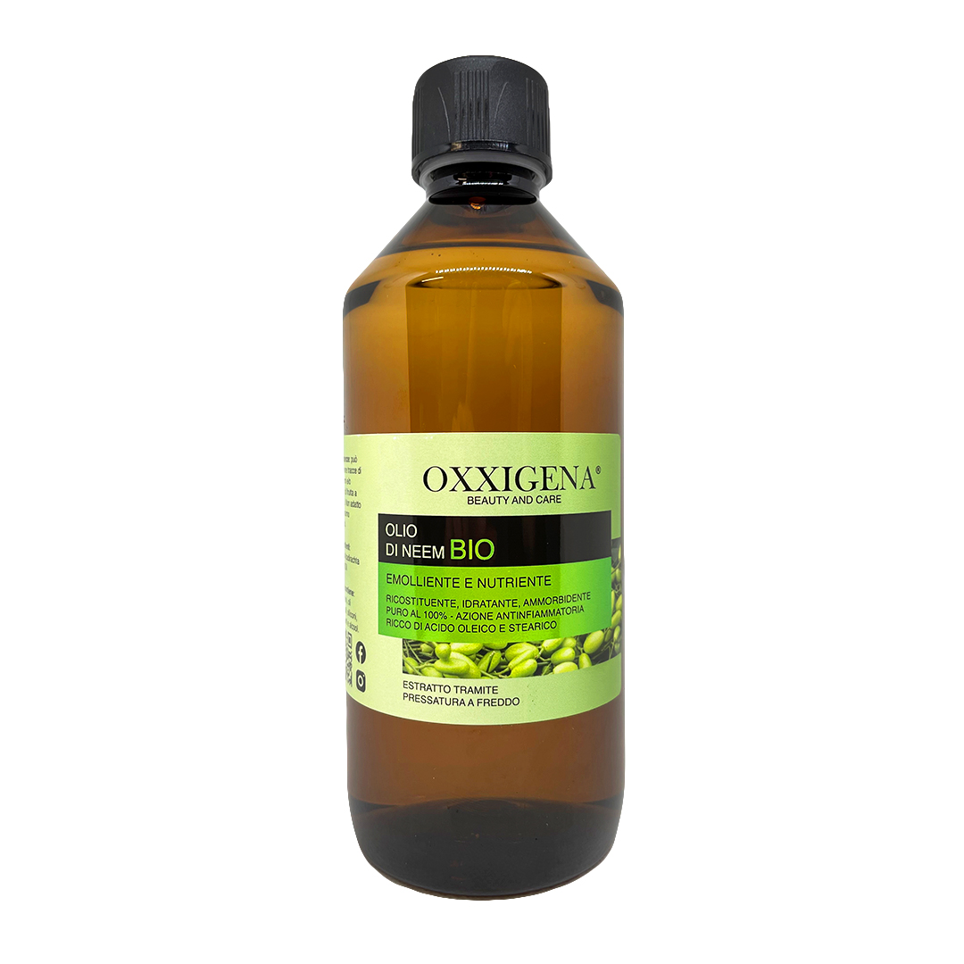 Olio di neem BIO 500 ml - Oxxigena - Beauty & Care